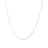 שרשרת כסף דגם בוקס 20 מ"מ